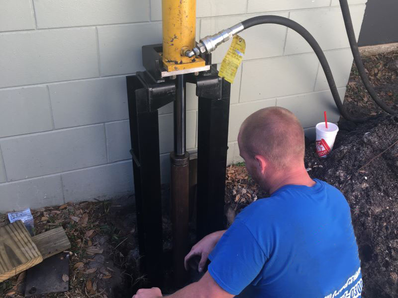 Concrete Slab Foundation Repair in Fairview Shores, FL