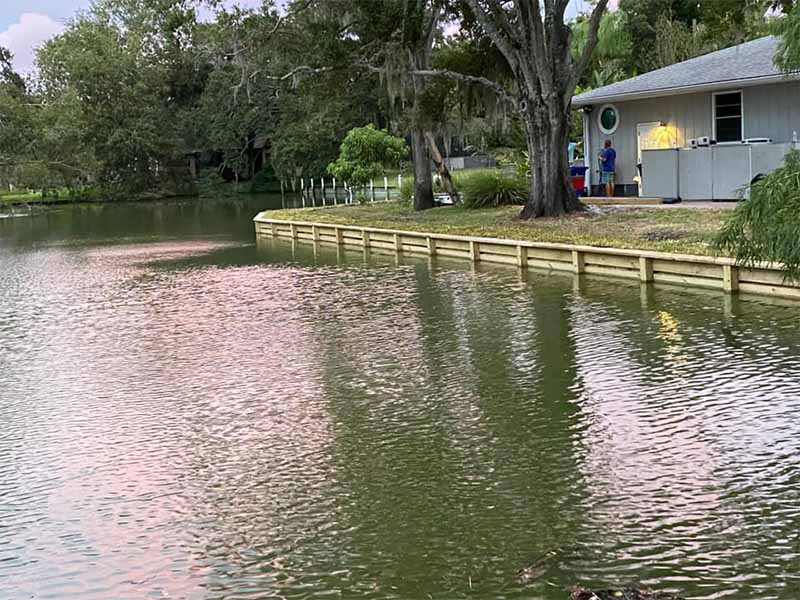 Seawall Repair in Fairview Shores, FL